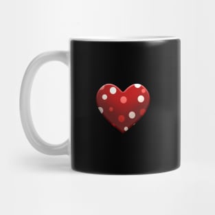 Little Red Heart cute Mug